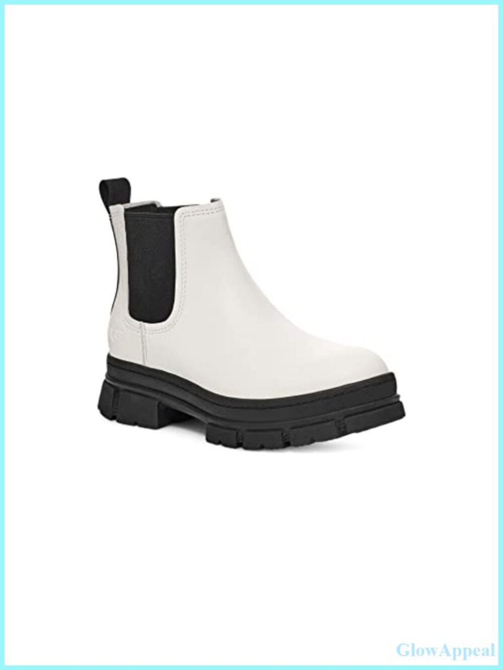 Waterproof Full-Grain Leather Chelsea Ankle Boot